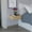 Beige, variant on Wall-mounted side table, clear instructions / Discreet storage for personal items