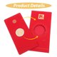 thumbnail image 5 of GOOHOCHY 3 sobres rojos chinos Tarjetas de dinero de la suerte Año de la serpiente Hong Bao Paquetes de festival de primavera con bolsillo en efectivo para boda de cumpleaños de Año Nuevo 2025, 5 of 7