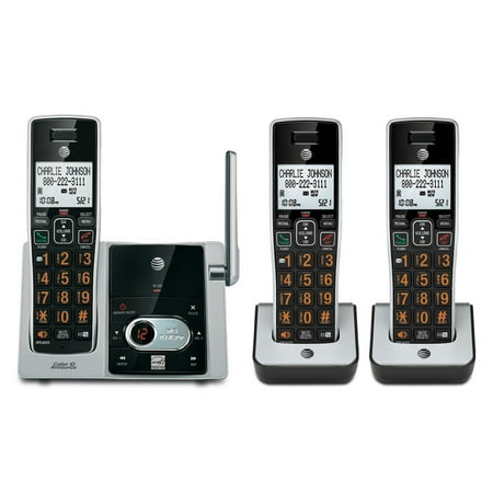 AT&T ATTCL83213 Cordless Answering System With Dual Caller ID/Call Waiting (2-Handset System)