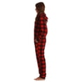 thumbnail image 3 of Just Love Adult Bodysuit with Animal Prints / Pajamas (Buffalo Plaid, XX-Large), 3 of 4