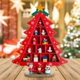 thumbnail image 6 of BinKFF Christmas Interior Decoration - Wooden Christmas Trees Tabletop Decor Rustic Christmas Decor Wooden Trees Sign for Home Office Fireplace Farmhouse Party Xmas Centerpieces, 6 of 7
