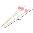 thumbnail image 4 of Bâton de fruit Jetable - Coeur Rose - N° 11 (bamboo), 4 of 6