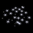 thumbnail image 1 of Navidad de Nieve Estrellas Confetti Scatter Party Decoración Colco Navidad confeti de copos de nieve, 1 of 5