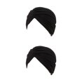 thumbnail image 2 of Sonducket Turbante musulmán Hijabs Gorras Frente Sombrero Plisado Pacientes de quimioterapia Sombreros Type1 NO1, 2 of 6