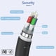thumbnail image 5 of VGA to VGA Cable 6 ft, 15 Pin 1080P Full HD Male to Male Monitor, 5 of 5