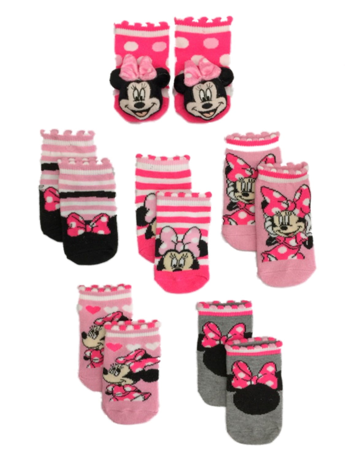 minnie mouse baby socks