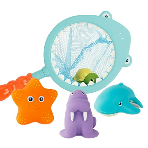 Bath Toys for Toddlers Baby Bath Toys, Fun Bath Time Bath Toys 7Pcs Marine Animal Bath Toys Set