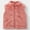 C-Pink458, variant on JIAYUE Boys Girls Tops Sleeveless Soft Warm Vest Solid Color For Infants Cold Weather Layering
