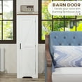 thumbnail image 4 of HOMCOM Armoire de Rangement Style Ferme avec Tablette Ajustable pour Salon, 4 of 10
