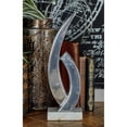 thumbnail image 4 of Marvelous Aluminum Marble Sculpture, 4 of 4
