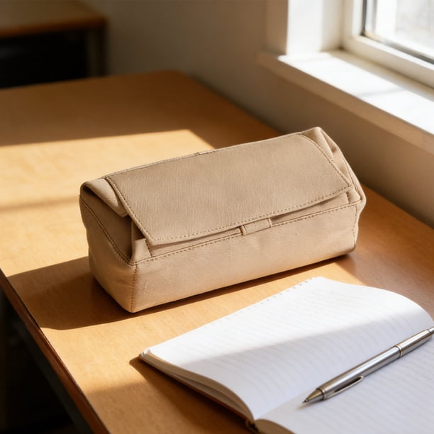 Fundín de lápices de gran capacidad para niñas y adolescentes, bolsa de lona con cremallera y organizador multicompartimento para el colegio, material de oficina y material de papelería