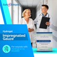 thumbnail image 4 of Hydrogel impregnated gauze dressing wound care-4, 4 of 4