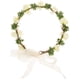 thumbnail image 1 of Tocado floral para boda, diadema, corona para la cabeza, diadema de flores para mujer, accesorios para el cabello para dama de honor, flores de novia para niñas (blanco), 1 of 6