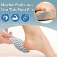 thumbnail image 3 of Stainless Steel Foot Scraper Metal Foot File Double SidedCallus Remover Professional for Wet or Dry SkinPedicure Tool Heel, 3 of 5