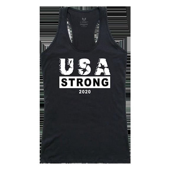 Rapid Dominance USA Strong 3 Graphic Tank Top, Black - Small