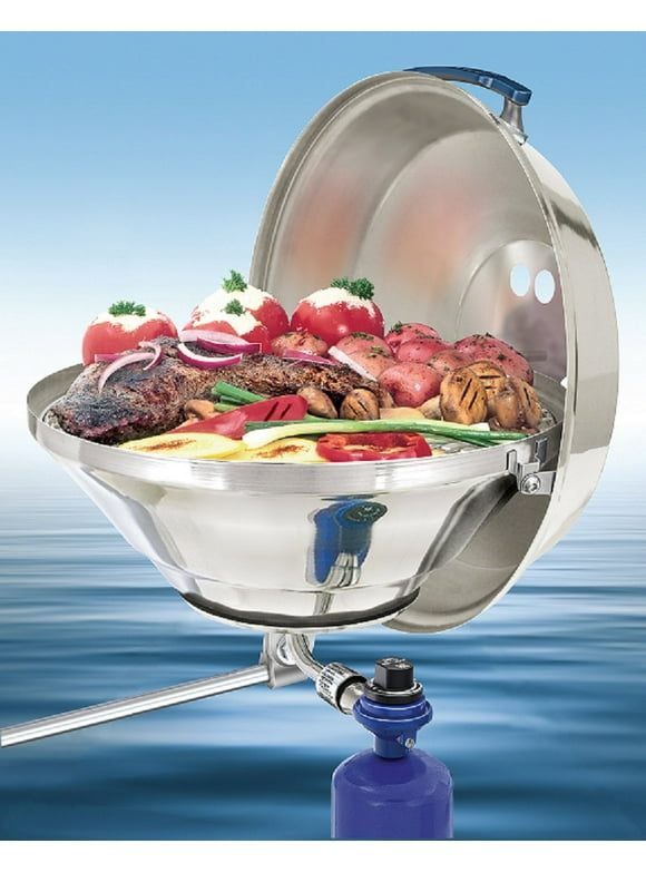 Magma Marine Stainless Steel Kettle Gas Grill