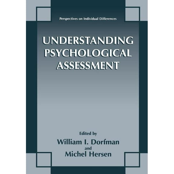 Perspectives on Individual Differences Understanding Psychological Assessment, (Paperback)