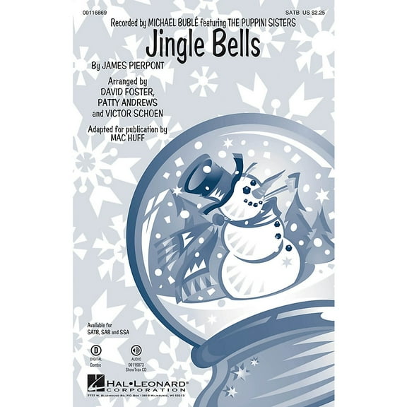 Hal Leonard Jingle Bells ShowTrax CD by Michael Buble Arranged by Mac Huff