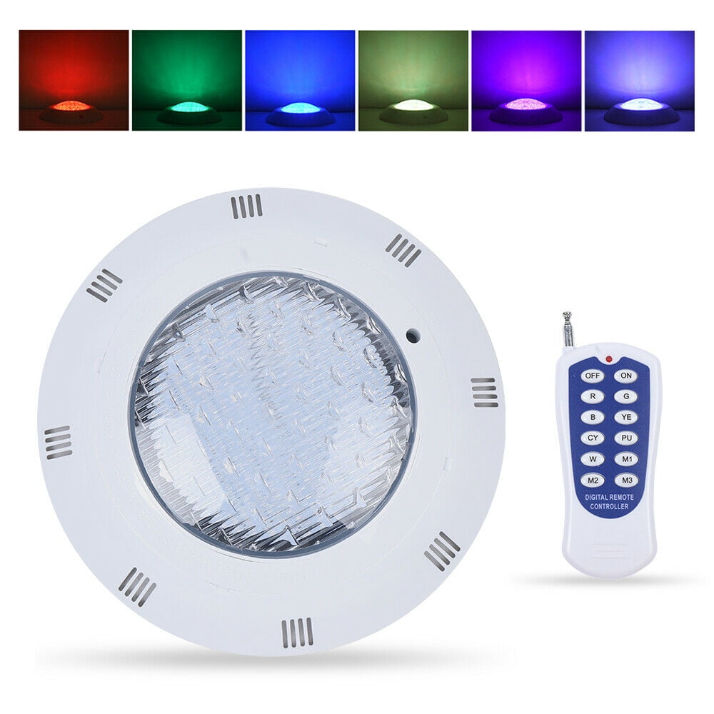 Swimming Pool Light Underwater Pool Light W/Remote Control LED