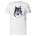 thumbnail image 1 of Cool Watercolor Wolf Sketch T-Shirt Men -Image by Shutterstock, Male Small, 1 of 4