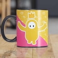 thumbnail image 2 of WOW Stuff Fall Guys Frenzy Team Yellow Color Changing Heat Reveal Mug, 2 of 5
