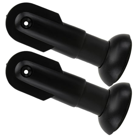 

2 Pcs Bathroom Partition Hardware Accessories Plastic Fixed Support Feet (2pcs) Easy to Clean