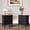 A-Black, variant on CBJCBJ 19" Retro Nightstands Set of 2, Bedside Table with Storage Drawers, for Bedroom, Living room,Black