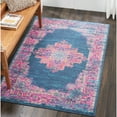 thumbnail image 6 of Nourison Passion Persian Blue 3'9" x 5'9" Area Rug, (4x6), 6 of 9