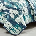 thumbnail image 4 of Evjk 3-Piece Decorative Lightweight Bedspread Set – Breathable, Microfiber with Chic Print, king, 4 of 4