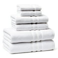 thumbnail image 5 of Veteran Textile Towels - 6 Pieces-100% Turkish Cotton - Luxury Towel Set for Bathroom & Kitchen, 2 Bath Towels, 2 Hand Towels & 2 WashCloths, 5 of 6