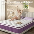 thumbnail image 6 of Sailvan Queen Mattress, 12 inch Queen Size Mattress in a Box, Bed Mattress With Memory Foam & Pocket Spring, Medium Firmness, Edge Support, Pressure Relief, 6 of 10