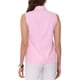thumbnail image 3 of INSPIRAR CHIC Camisetas sin mangas de rayas con lazo en el cuello para mujeres S Rosa, 3 of 6