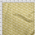 thumbnail image 4 of oneOone Georgette Viscose Lime Green Fabric Floral Quilting Supplies Print Sewing Fabric By The Yard 42 Inch Wide, 4 of 4