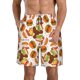 thumbnail image 1 of Fotbe Burger Trajes de Baño Estampados para Hombre, Shorts de Verano de Secado Rápido, Ropa de Playa, Bañadores-Medium, 1 of 6