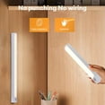 thumbnail image 3 of Luz LED con Sensor de movimiento para armario, lámpara nocturna de inducción recargable tipo C, Detector portátil inalámbrico para pasillo, 3 of 5