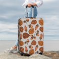 thumbnail image 4 of Uemuo Pinecone Autumn Pattern Printed Washable Luggage Cover - Fashion Suitcase Protector Fits 18-32 Inch Luggage -Small, 4 of 9