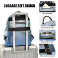thumbnail image 3 of FORMRS Mini Backpack Purse for Women Travel Daypack Casual Shoulder Bag, Blue Sky and River, 3 of 7