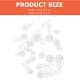 thumbnail image 2 of Resin Filler Tiny Mold Miniature Mini Crafts Animal Ocean Silicone 3D Fish Mushrooms Small Jelly Seahorse Molds, 2 of 7