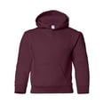 thumbnail image 1 of Heavy Blend Youth Hooded Sweatshirt, XS, Maroon, 1 of 1
