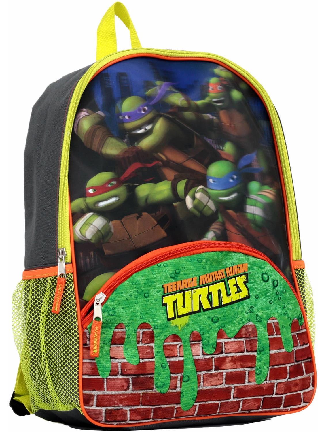 Teenage Mutant Ninja Turtles TMNT bookbag backpack Crocs school camp honeycomb 