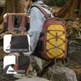 thumbnail image 4 of AUXDIQ Hiking Backpack 19L Lightweight Backpack Travel Daypack for Women Men Yellow, 4 of 6
