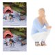 thumbnail image 3 of Tiny People Figurines 1:64 Scale Model Trenes Gente Arquitectónica BBQ de Camping para s Modelo Kits de Construcción En cuclillas azul Hugo Figuras de muñecas en miniatura, 3 of 10