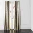 thumbnail image 2 of SAFAVIEH Perama Grommet Curtain Panel, 52" x 96", Beige, 2 of 5