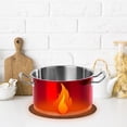 thumbnail image 5 of Induction Cooktop Mat, Silicone Fiberglass Scratch Protector, 9 Inch Silicone Induction Cooktop Protect Mat, Non Slip Pads for MagneticStove (S), 5 of 8