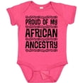 thumbnail image 3 of Inktastic Black History Proud African Ancestry Boys or Girls Baby Bodysuit, 3 of 5