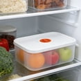 thumbnail image 6 of Transparent Plastic Food Storage Container with Sealed Lid, Stackable Airtight Kitchen Organizer, Clear Visible Container, for Snacks, Grains, Household Storage Box,1Pc, 6 of 6
