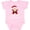 AD-Pink, variant on Babys 1st Christmas Santa Claus Boys or Girls Baby Bodysuit