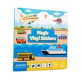 thumbnail image 4 of HILABEE Kids Stickers Book Activities Games Quiet Toy Book for Travel Home Preschool Traffic Scene, 4 of 9