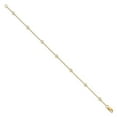 thumbnail image 3 of Auriga 14K Yellow Gold 1/2ct Lab Grown Diamond Rolo Station Bracelet 8inch for Women, 3 of 6