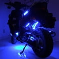 thumbnail image 4 of AlveyTech Multi-Color LED Light Kit for Street Scooter (Deluxe 12-Light) - Underglow Lights and Glow Accessories for Scooter or Motorcycle, Multi-Color Changing, Flash, Pulse, Fade, Solid, with Remote, 4 of 9